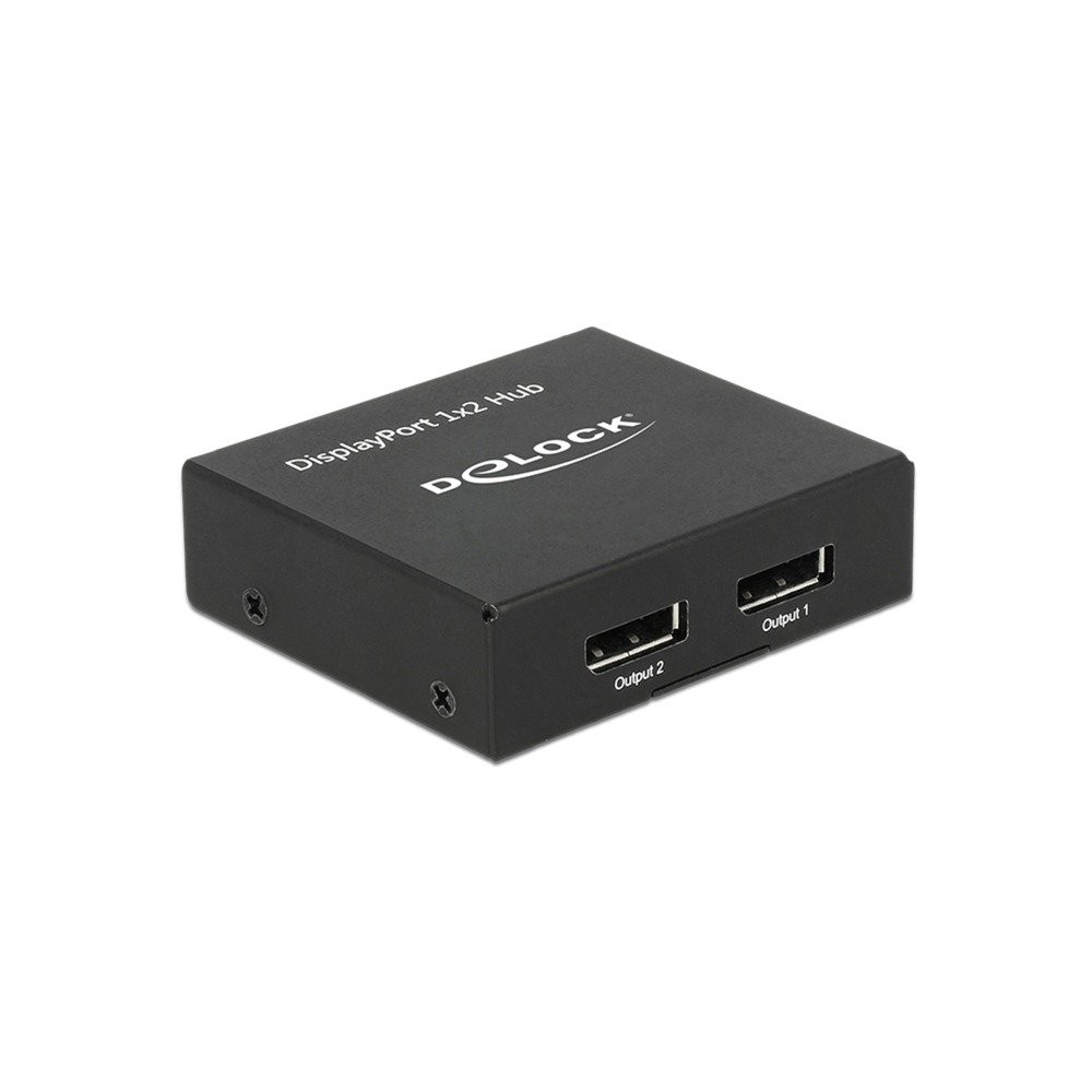DeLOCK Splitter DisplayPort 1.2 > 2x DisplayPort 4K, Separatori DisplayPort