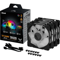 ASUS TUF Gaming TR120 ARGB Reverse Fan - Triple Pack Case per computer Ventilatore 12 cm Nero, Ventola