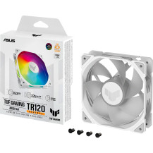 ASUS TUF GAMING TR120 ARGB REVERSE 1-pack White Case per computer Raffreddatore d'aria 12 cm Bianco, Ventola