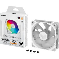 ASUS TUF GAMING TR120 ARGB REVERSE 1-pack White Case per computer Raffreddatore d'aria 12 cm Bianco, Ventola