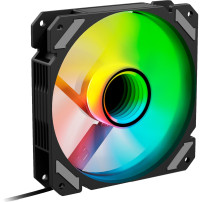 Sharkoon SHARK Mirror RGB PWM REVERSE, Ventola