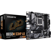 GIGABYTE B650M D3HP AX Scheda madre - AMD Ryzen serie 9000, VRM a 5+2+2 fasi, fino a 8000 MHz DDR5 (OC), 2xPCIe 4.0 M.2, WIFI 6E