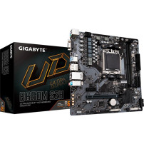 GIGABYTE B650M S2H Scheda madre - AMD Ryzen serie 9000, VRM a 5+2+2 fasi, fino a 6400 MHz DDR5 (OC), 1xPCIe 4.0 M.2, LAN GbE, US