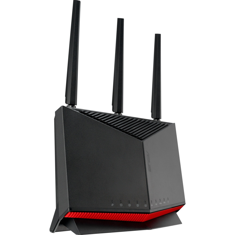 ASUS RT-BE86U router wireless 10 Gigabit Ethernet Dual-band (2.4 GHz/5 GHz) Nero