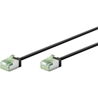 goobay Cavo patch ultraflessibile Cat.8.1 slim, U/FTP