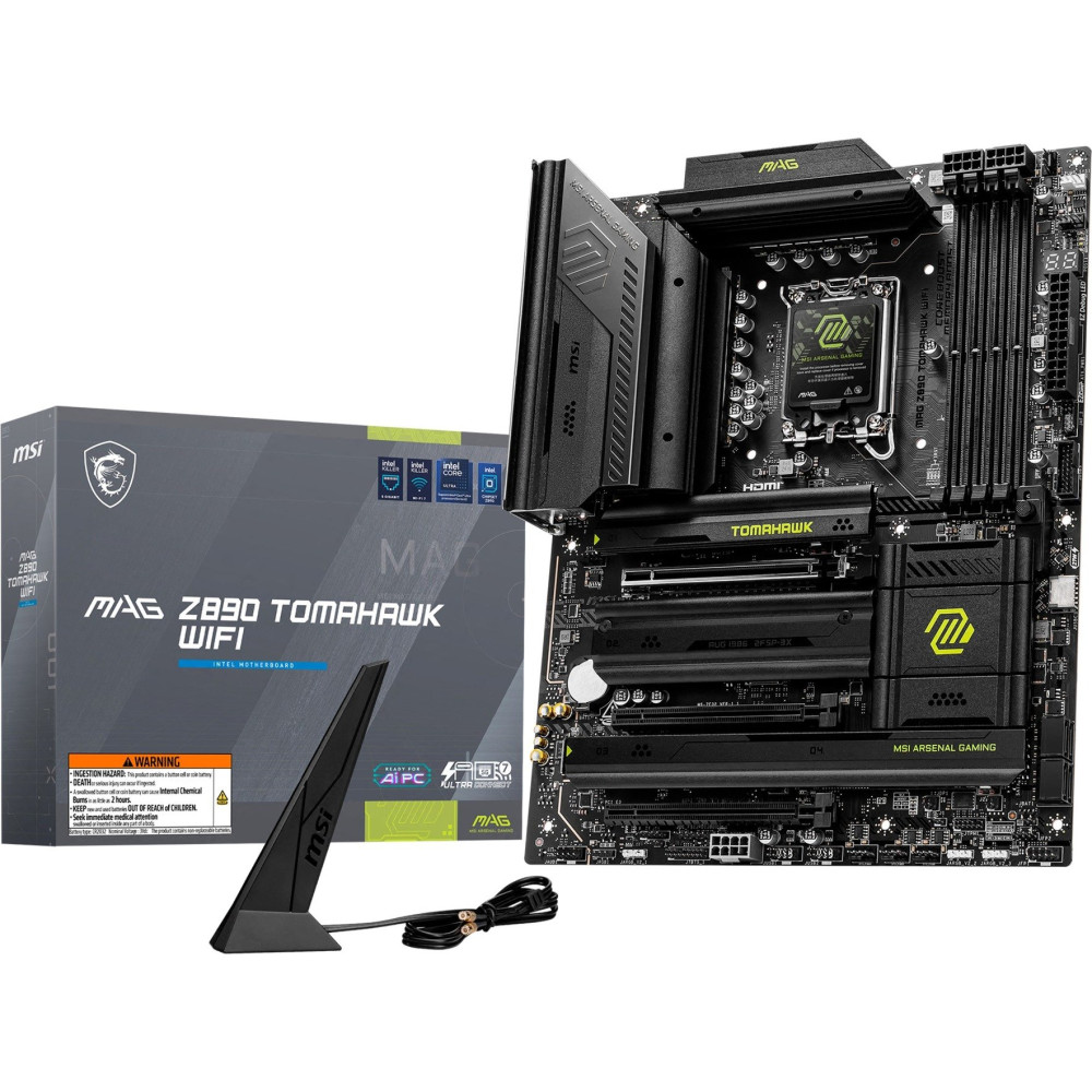 MSI MAG Z890 TOMAHAWK WIFI scheda madre Intel Z890 LGA 1851 (Socket V1) ATX