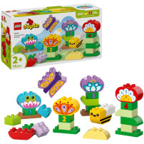 LEGO DUPLO Giardino e fiori creativi, Giochi di costruzione