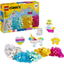 LEGO Classic Scatola magica trasparente, Giochi di costruzione