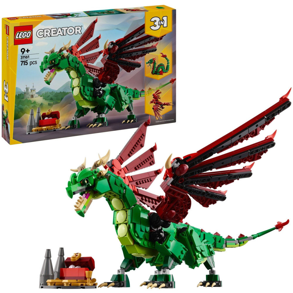 LEGO Creator Drago medievale, Giochi di costruzione