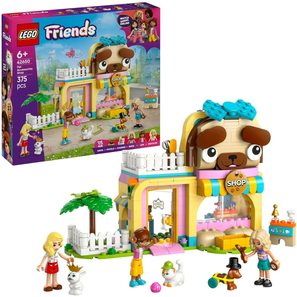 LEGO Friends Pet Shop, Giochi di costruzione