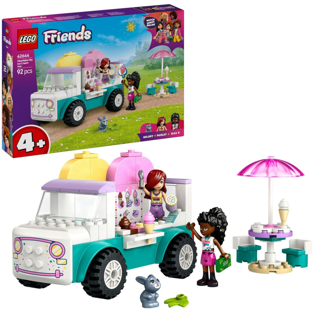 LEGO Friends Il furgone dei gelati di Heartlake City, Giochi di costruzione