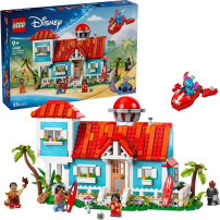 LEGO Disney Casa sulla spiaggia di Lilo e Stitch, Giochi di costruzione