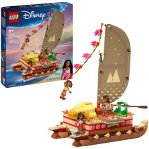 LEGO Disney Princess La canoa di Vaiana, Giochi di costruzione
