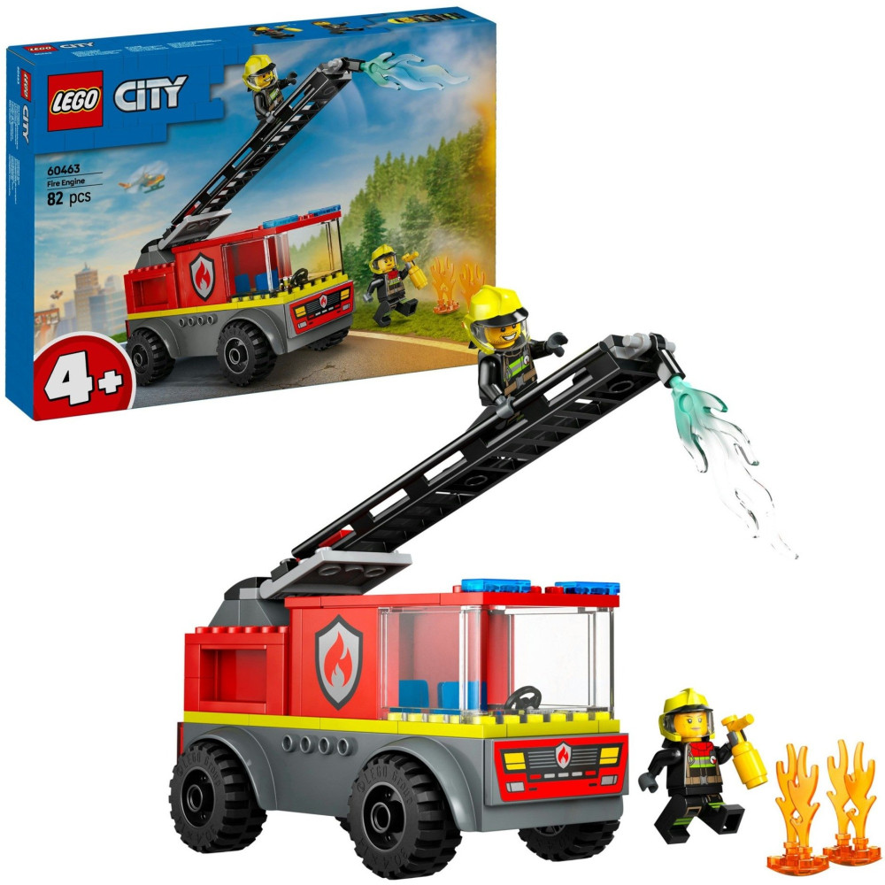 LEGO City Autopompa con scala, Giochi di costruzione