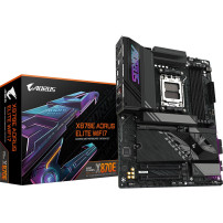 GIGABYTE X870E AORUS ELITE WIFI7 Scheda Madre - Supporta CPU AMD Ryzen 9000, 16+2+2 fasi VRM digitali, fino a 8000Hz DDR5 (OC), 