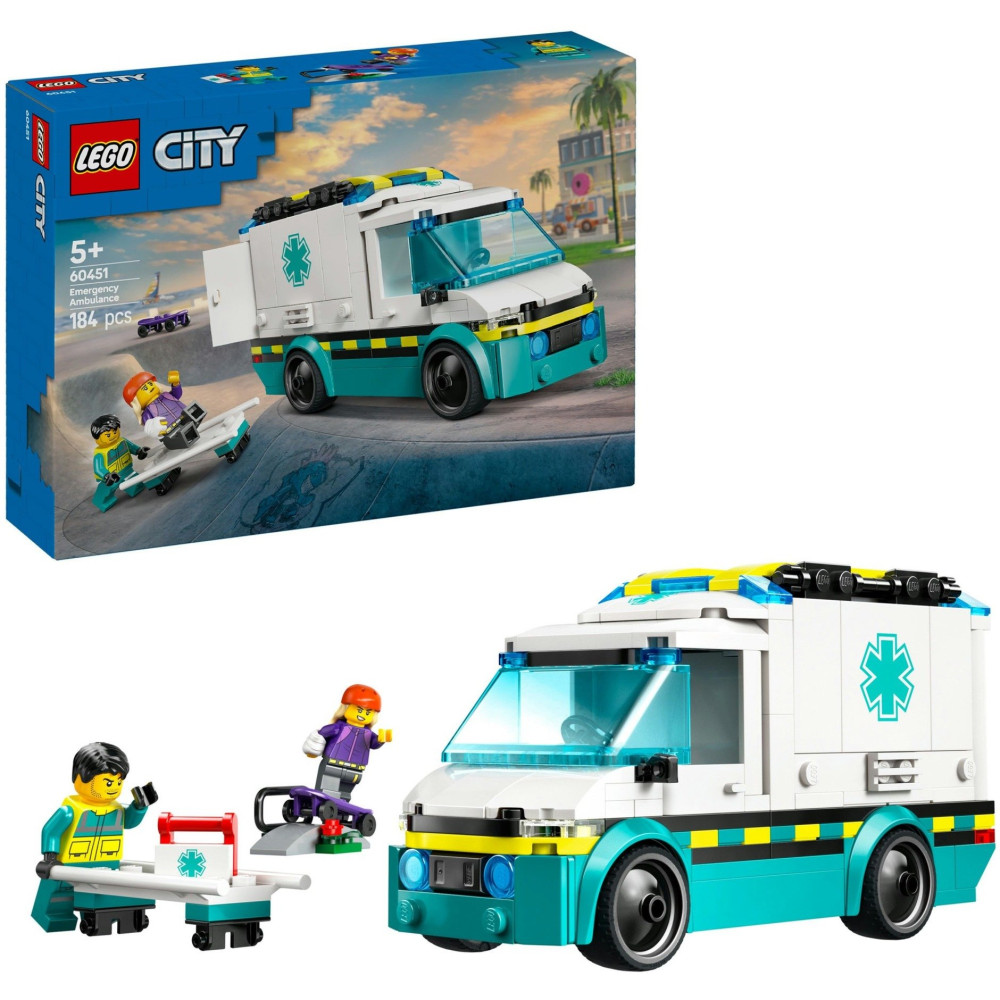 LEGO City Ambulanza di emergenza, Giochi di costruzione