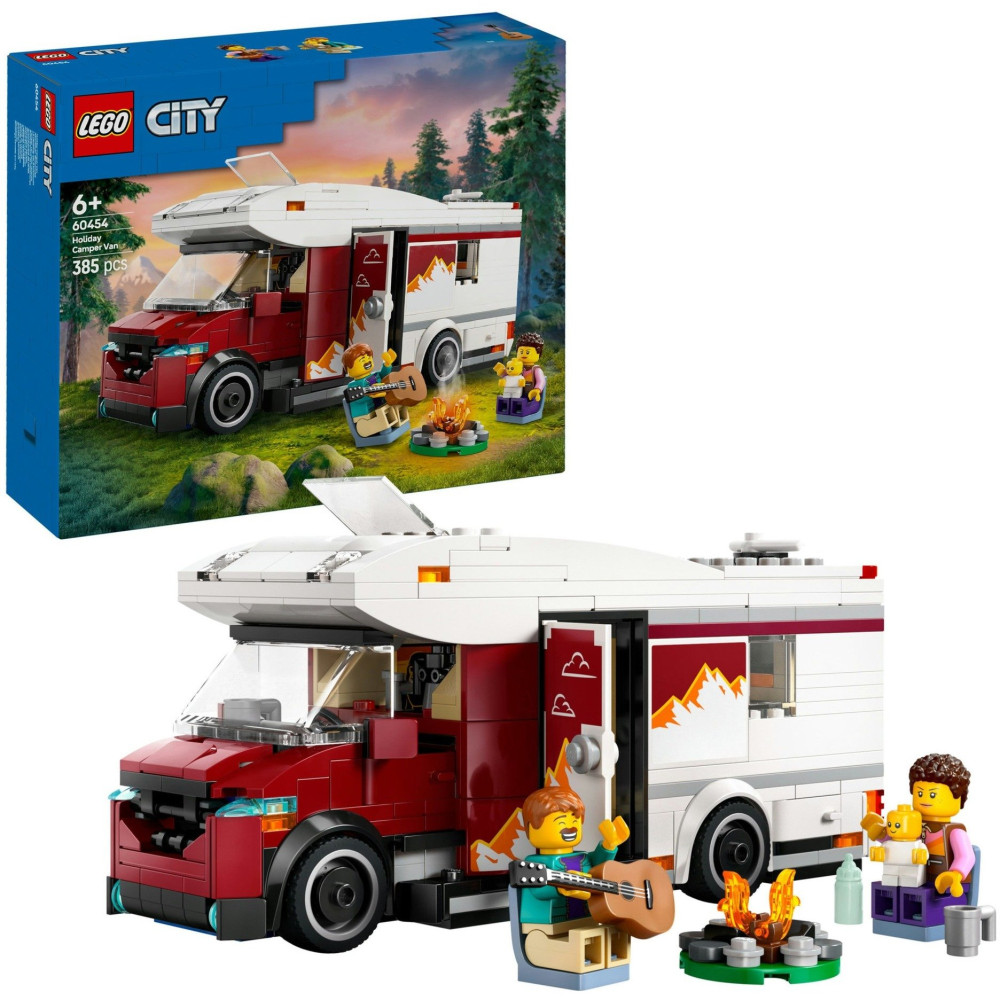 LEGO City Camper van delle vacanze d’avventura, Giochi di costruzione