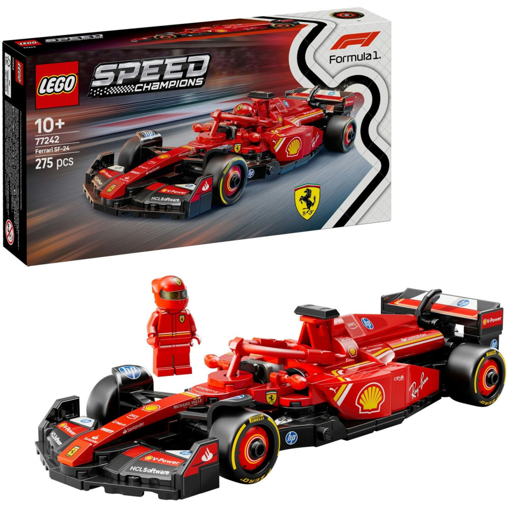 LEGO Speed Champions Auto da corsa F1® Ferrari SF-24, Giochi di costruzione