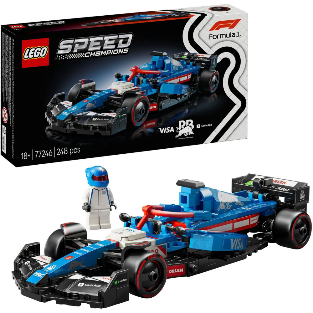 LEGO Speed Champions Auto da corsa F1® Visa Cash App RB VCARB 01, Giochi di costruzione