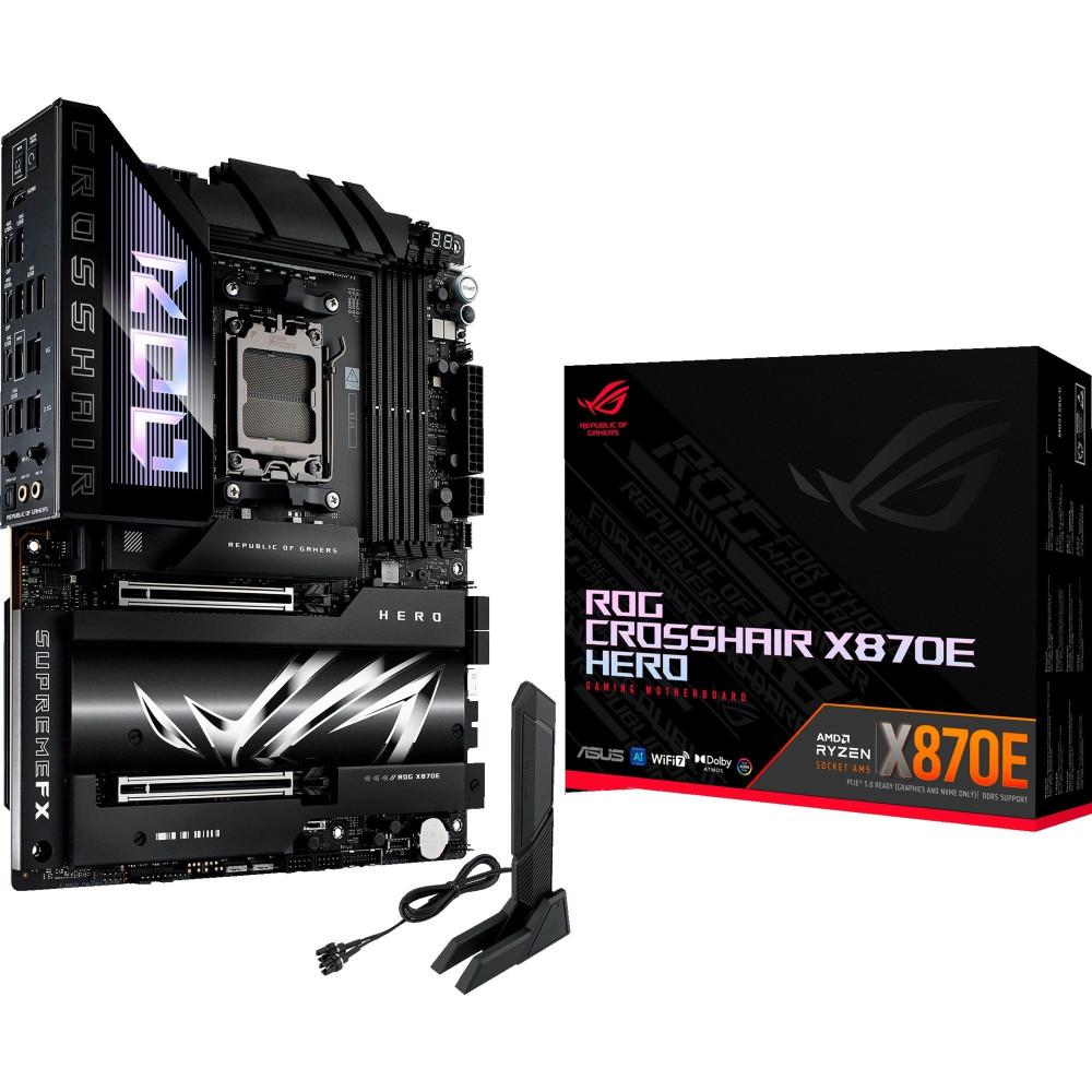 ASUS ROG CROSSHAIR X870E HERO AMD X870E Socket AM5 ATX, Scheda madre