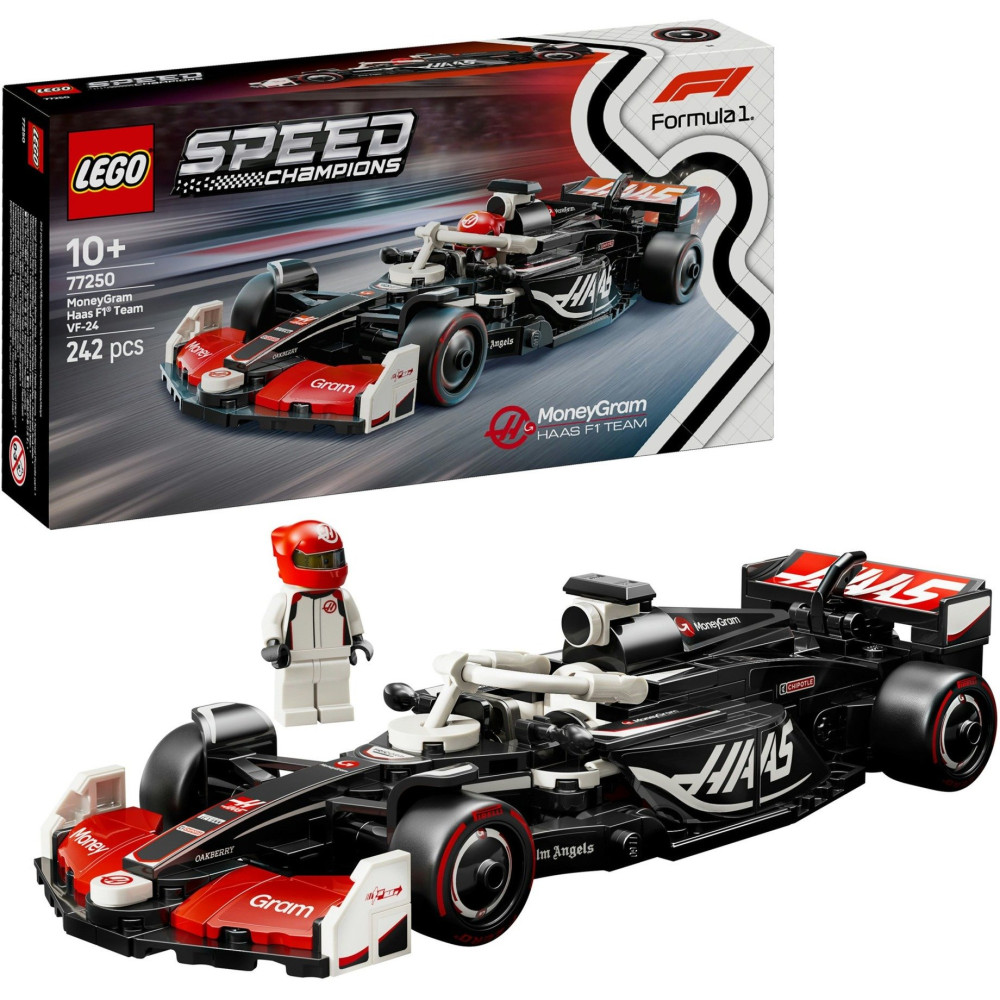 LEGO Speed Champions Auto da corsa MoneyGram Haas F1® Team VF-24, Giochi di costruzione