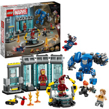 LEGO Laboratorio di Iron Man: Sala delle Armature, Giochi di costruzione