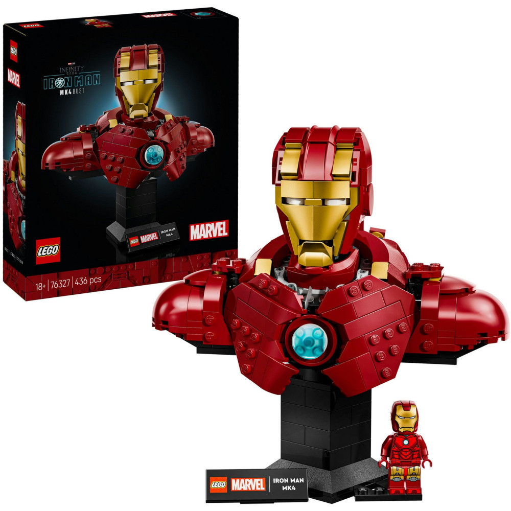 LEGO Busto di Iron Man MK4, Giochi di costruzione