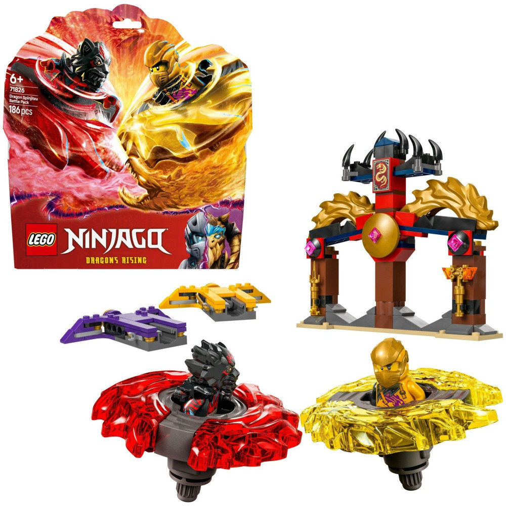LEGO NINJAGO Battle Pack draghi dello Spinjitzu, Giochi di costruzione