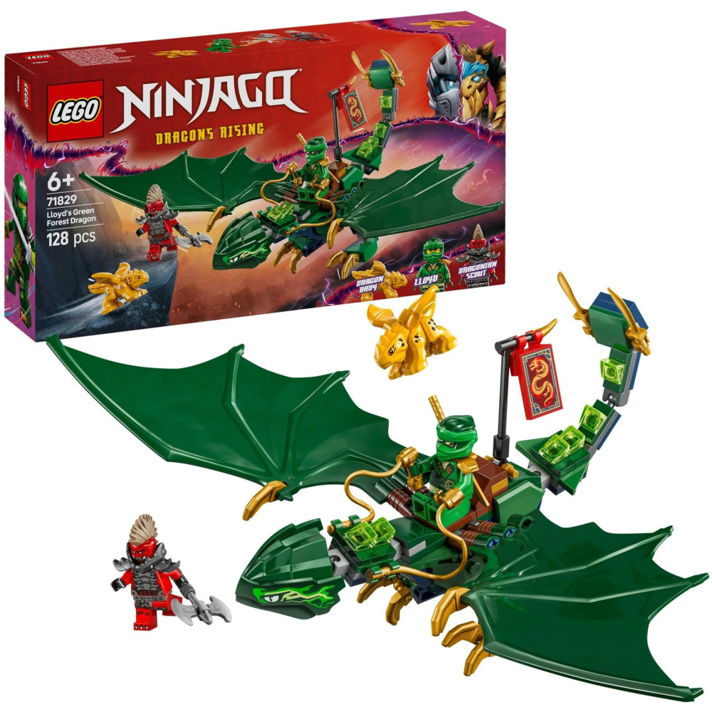 LEGO NINJAGO Drago della foresta verde di Lloyd, Giochi di costruzione