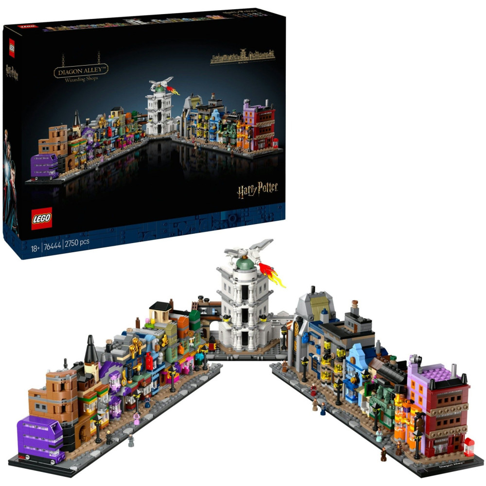 LEGO Harry Potter Negozi di magia di Diagon Alley™, Giochi di costruzione