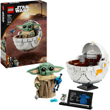 LEGO Star Wars Grogu™ e carrozzina, Giochi di costruzione