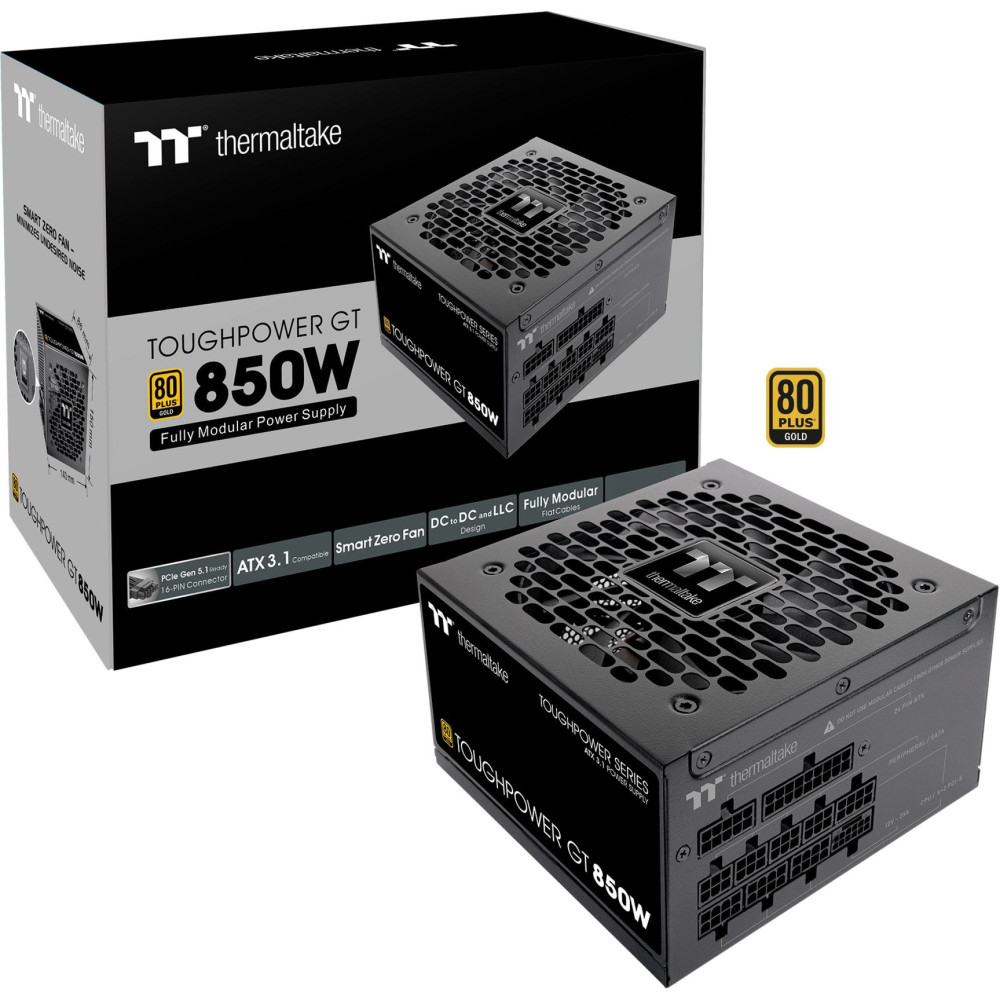 Thermaltake Toughpower GT 850W, Alimentatore PC