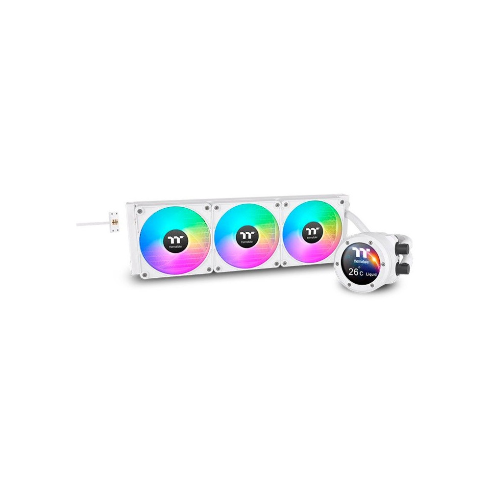 Thermaltake TH360 V2 Ultra EX ARGB Sync AIO Liquid Cooler - Snow Edition, Raffreddamento ad acqua