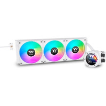 Thermaltake TH420 V2 Ultra EX ARGB Sync AIO Liquid Cooler - Snow Edition, Raffreddamento ad acqua