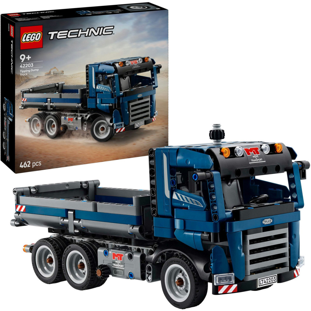 LEGO Technic Autocarro con cassone ribaltabile, Giochi di costruzione