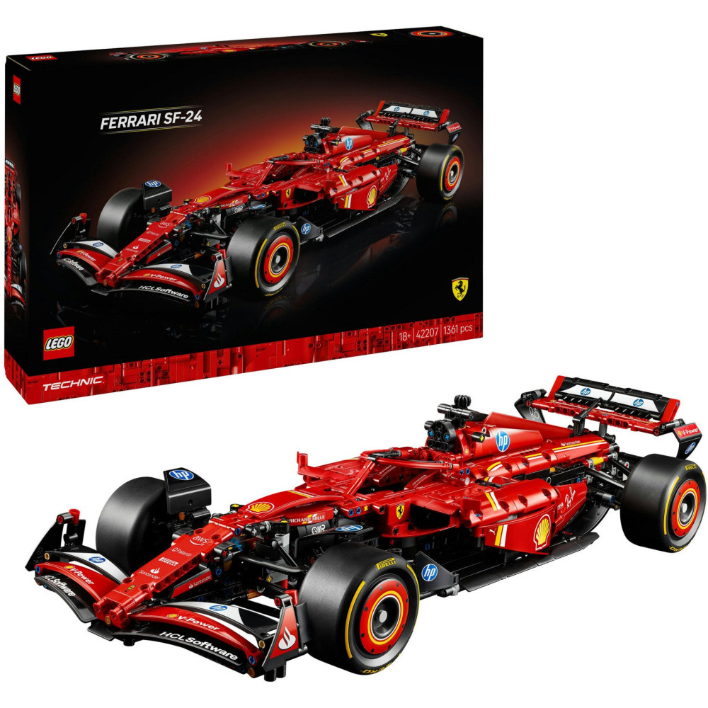 LEGO Technic Monoposto F1 Ferrari SF-24, Giochi di costruzione
