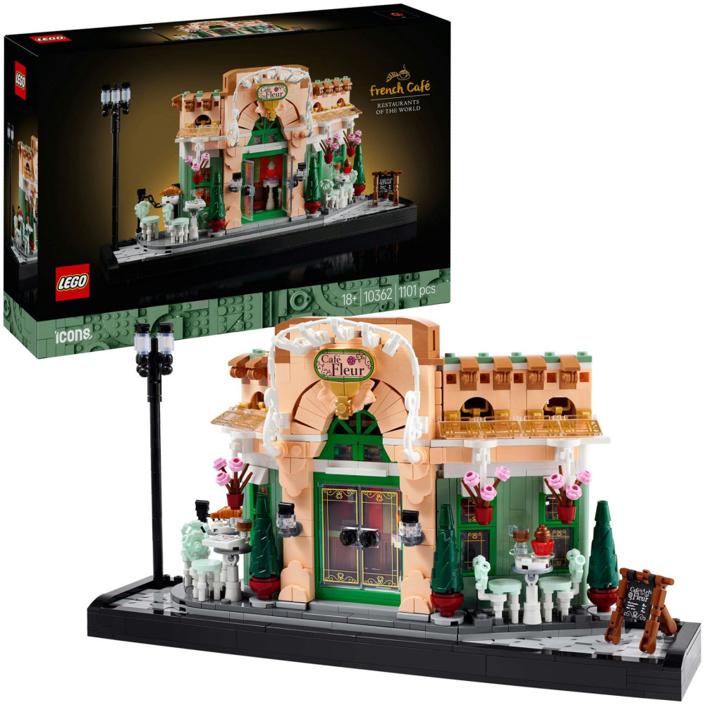 LEGO ICONS Café francese, Giochi di costruzione