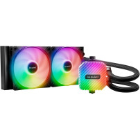 be quiet! LIGHT LOOP 240mm Black Processore Raffreddatore di liquidi tutto in uno 12 cm Nero 1 pz, Raffreddamento ad acqua