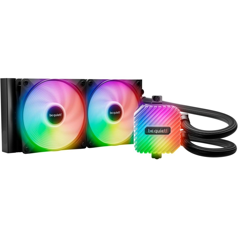 be quiet! LIGHT LOOP 240mm Black Processore Raffreddatore di liquidi tutto in uno 12 cm Nero 1 pz, Raffreddamento ad acqua