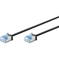 goobay Cavo patch ultraflessibile Cat.6a slim, U/FTP