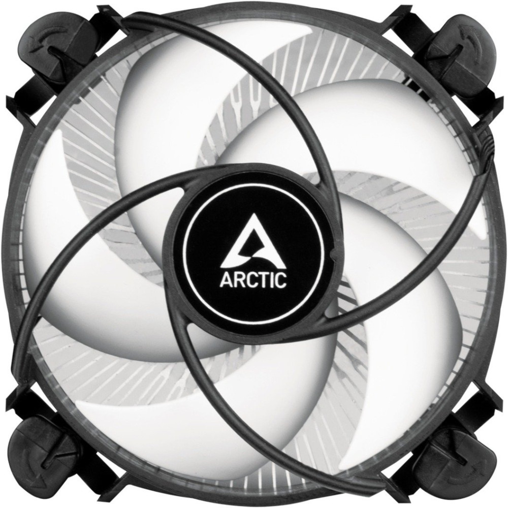 ARCTIC Alpine 17 Processore Raffreddatore d'aria 9,2 cm Nero, Argento 1 pz, raffreddamento CPU