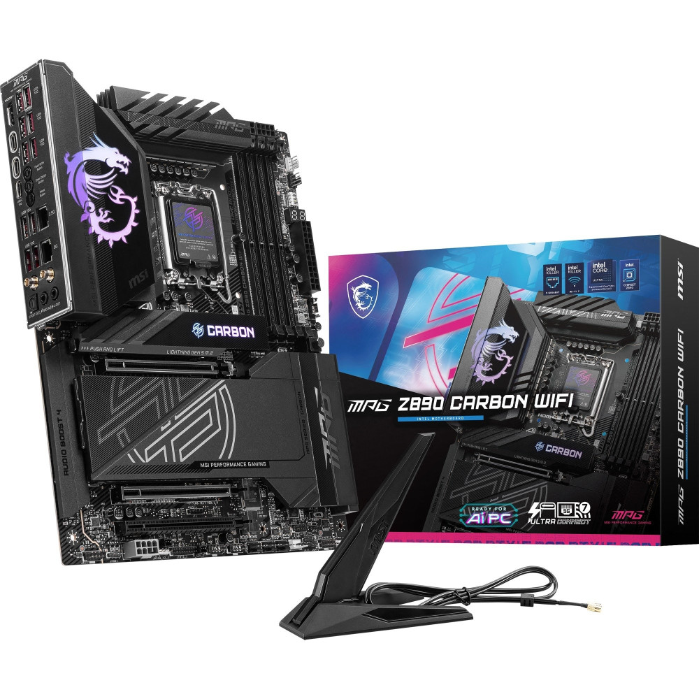 MSI MPG Z890 CARBON WIFI scheda madre Intel Z890 LGA 1851 (Socket V1) ATX