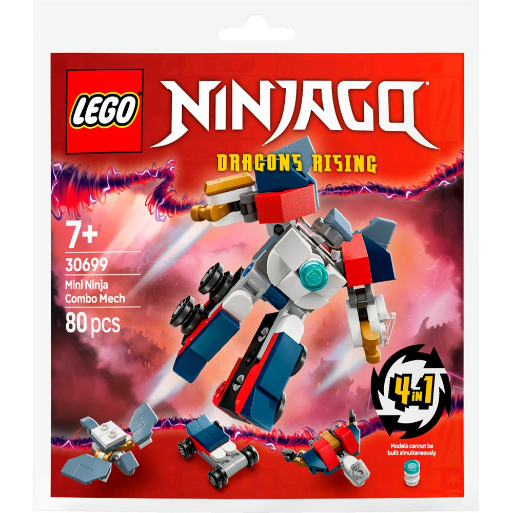 LEGO NINJAGO Mini Combo Mech Ninja, Giochi di costruzione