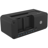 ICY BOX IB-2924MSCL-C31 USB 3.2 Gen 2 (3.1 Gen 1) Type-C Nero, Docking station