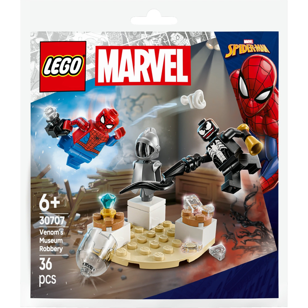 LEGO Rapina al museo di Venom, Giochi di costruzione