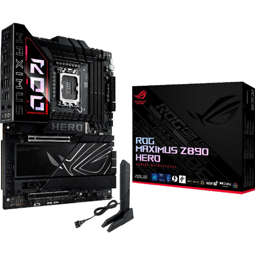 ASUS ROG MAXIMUS Z890 HERO Intel Z890 LGA 1851 (Socket V1) ATX, Scheda madre