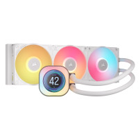 Corsair iCUE Link TITAN 360 RX LCD - Sistema di refrigerazione a liquido per il processore - Dimensioni del radiatore: 360 mm - 