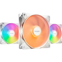 be quiet! LIGHT WINGS LX 120mm PWM 3-Pack White Case per computer Ventilatore 12 cm Bianco 3 pz, Ventola