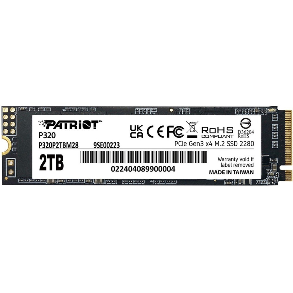 Patriot P320 2 TB, Disco a stato solido