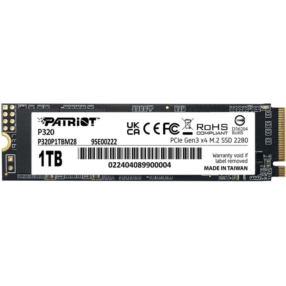 Patriot P320 1 TB, Disco a stato solido